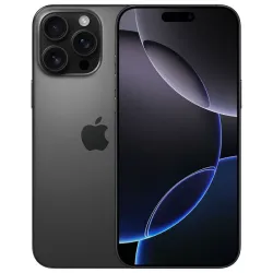 Apple iPhone 16 Pro Max - 512Go - 6,9 pouces - Poids 227g - Titane Noir - Neuf - Garantie 1an