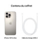 Apple iPhone 16 Pro Max - 1 To  - 6,9 pouces - Poids 227g - Titane Naturel - Neuf - Garantie 1an