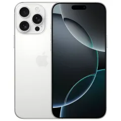 Apple iPhone 16 Pro - 256Go - 6,3 pouces - Poids 199g - Titane Blanc  - Garantie 1an
