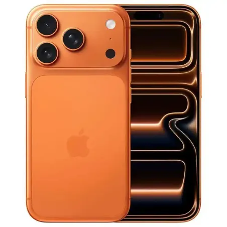 Apple iPhone 17 Pro - Apple A19 Pro Hexa-Core - 256 Go - Ecran Super Retina XDR OLED 6.3" - iOS 26 - Orange Cosmique