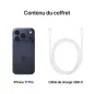 Apple iPhone 17 Pro - Apple A19 Pro Hexa-Core - 256 Go - Ecran Super Retina XDR OLED 6.3" - iOS 26 - Bleu Intense