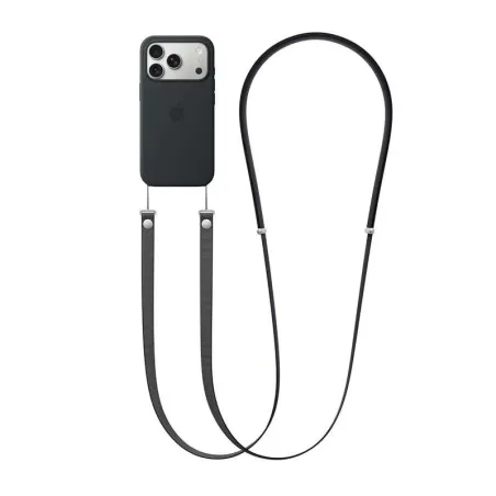 Apple Bandoulière pour iPhone - Signé Apple - Longueur maximale : 208 cm - Longueur minimale : 108 cm - Noir