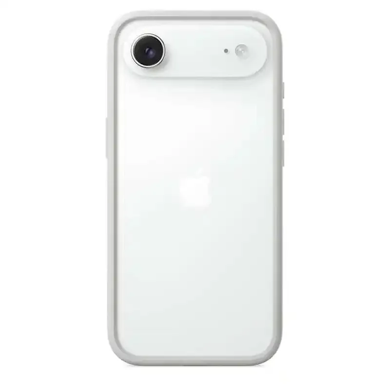 Apple Coque Bumper pour iPhone Air - Signé Apple - Contre les chocs et les rayures - polycarbonate - Gris clair
