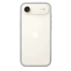 Apple Coque Bumper pour iPhone Air - Signé Apple - Contre les chocs et les rayures - polycarbonate - Gris clair