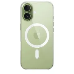 Apple Coque transparente avec MagSafe pour iPhone 17 - Signé Apple - Certifié Qi2.2 - Anti‑rayures - Polycarbonate