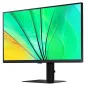 Samsung 24 LED - Moniteur PC 2,5K - 2560 x 1440 pixels - 5 ms (gris à gris) - HDMI/USB-C - USB - Noir