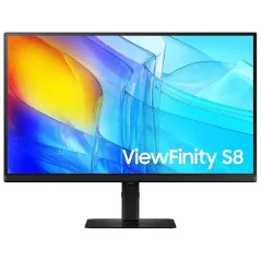 Samsung 27 LED - Moniteur PC 4K - 3840 x 2160 pixels - 5 ms (gris à gris) - HDR10 - Hub USB - Noir