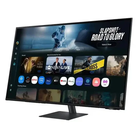 Samsung 43 LED - Écran PC 4K - 3840 x 2160 pixels - 4 ms (gris à gris) - HDR10 - Wi-Fi/Bluetooth - Noir