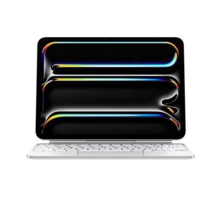 Apple Clavier - Magic Keyboard pour iPad Pro ( M4 ) - AZERTY -Blanc - Neuf - Garantie 1an