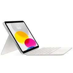 Apple Clavier - Magic Keyboard Folio Pour iPad  - AZERTY - Couleur Blanche