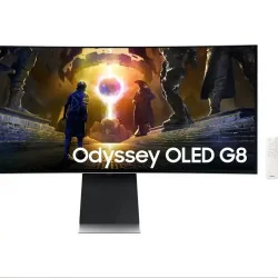 Samsung Écran PC Gaming Smart 34 Odyssey OLED destiné aux gamers et créateurs G8 WQHD 175Hz