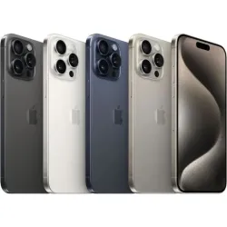 Apple iPhone 15 Pro - 128Go - 6,1'' - Poids 187g - Titane Bleu - Neuf - Garantie 1an