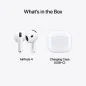 Apple AirPods 4ème génération - Appels / Musique - 30 heures - Blanc