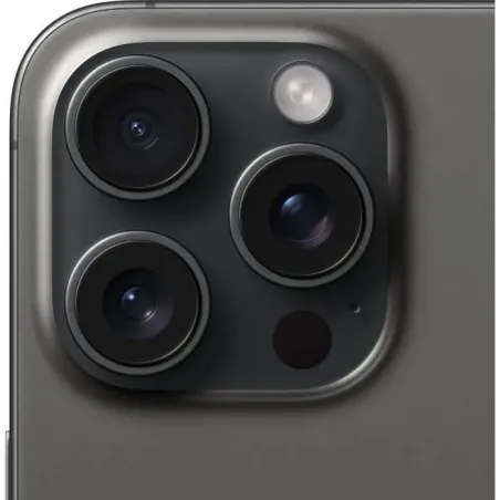 Apple iPhone 15 Pro Max - 256Go - 6,7'' - Poids 221g - Titane Noir - Garantie 1an