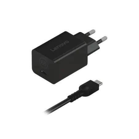 Lenovo GaN Nano 65 W Adaptateur - 100 à 240 V/1,5 A 50 à 60 Hz - ThinkPad (T, P, L, X, Edge) Yoga IdeaPad Chromebook Flex
