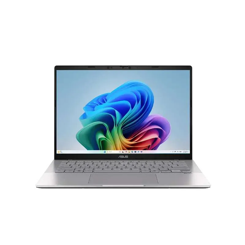 ASUS Vivobook S14 (S3407QA) Copilot+ PC - Snapdragon® X - Qualcomm® Adreno™ - 16 Go LPDDR5X - 1 To SSD - Cool Silver