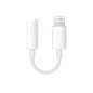 Apple Adaptateur - Original Apple - Apple Lightning vers Mini-Jack 3.5 mm - iPhone - iPad - Blanc