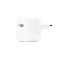 Apple Adaptateur - Original Apple - secteur USB 12 Watts pour iPhone, iPad & iPod - Blanc