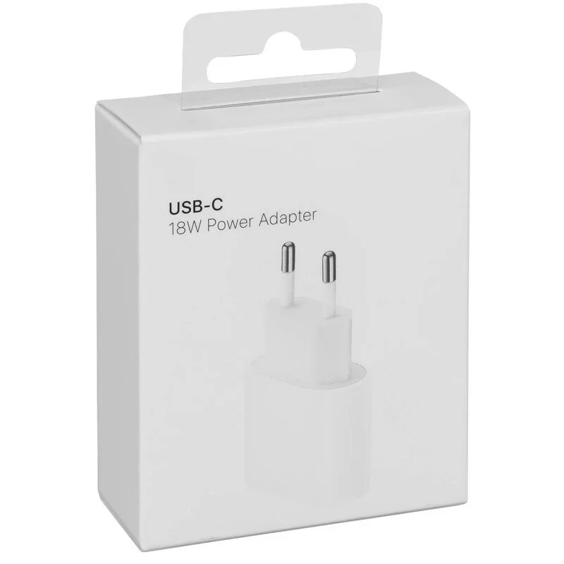 Apple Adaptateur - Original Apple - Secteur USB-C 18W Pour iPhone & iPad - Blanc - Garantie 1an Apple Adaptateur - Original Apple - Secteur USB-C 18W Pour iPhone & iPad - Blanc - Garantie 1an