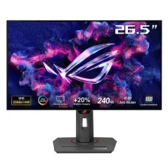 Asus Moniteur de jeu ROG Strix OLED 27 pouces WOLED - 280 Hz - 0,03 ms - AMD FreeSync Premium Pro - 2x HDMI, 1x DP, 2x USB