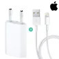 Apple Chargeur - Original Apple - Lightning A1400 + Câble MD818 - iPod, iPad & iPhone