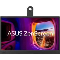 ASUS Moniteur portable ZenScreen 16 pouces Full HD IPS - anti-scintillement, faible lumière bleue, antireflet, béquille à 360°