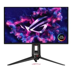 Asus Moniteur gaming ROG Swift OLED 26,5 pouces - 480 Hz - 0,03 ms (GTG) - AMD FreeSync Premium, 2x HDMI, 2x USB-A, 1x DP