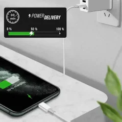 Apple Câble - Original Apple - USB-C vers Lightning (2m) Pour iPhone, iPod, iPad, Mac & Airpods