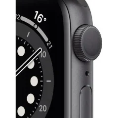 Apple Watch Series 6 GPS - Boîtier en aluminium Gris sidéral 40 mm - Bracelet sport