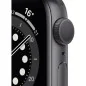 Apple Watch Series 6 GPS - Boîtier en aluminium Gris sidéral 40 mm - Bracelet sport