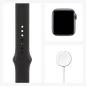 Apple Watch Series 6 GPS - Boîtier en aluminium Gris sidéral 40 mm - Bracelet sport