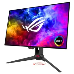 Asus Moniteur gaming ROG Swift OLED 26,5 pouces 1440p - 240 Hz - 0,03 ms - AMD FreeSync Premium - USB, HDMI, DisplayPort