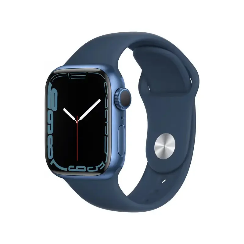Apple Watch Series 7 GPS + Cellulaire - Boîtier en aluminium Bleu 41 mm