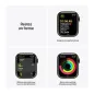 Apple Watch Series 7 GPS - Boîtier en aluminium Vert 41 mm - Bracelet sport Verte