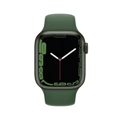 Apple Watch Series 7 GPS - Boîtier en aluminium Vert 41 mm - Bracelet sport Verte