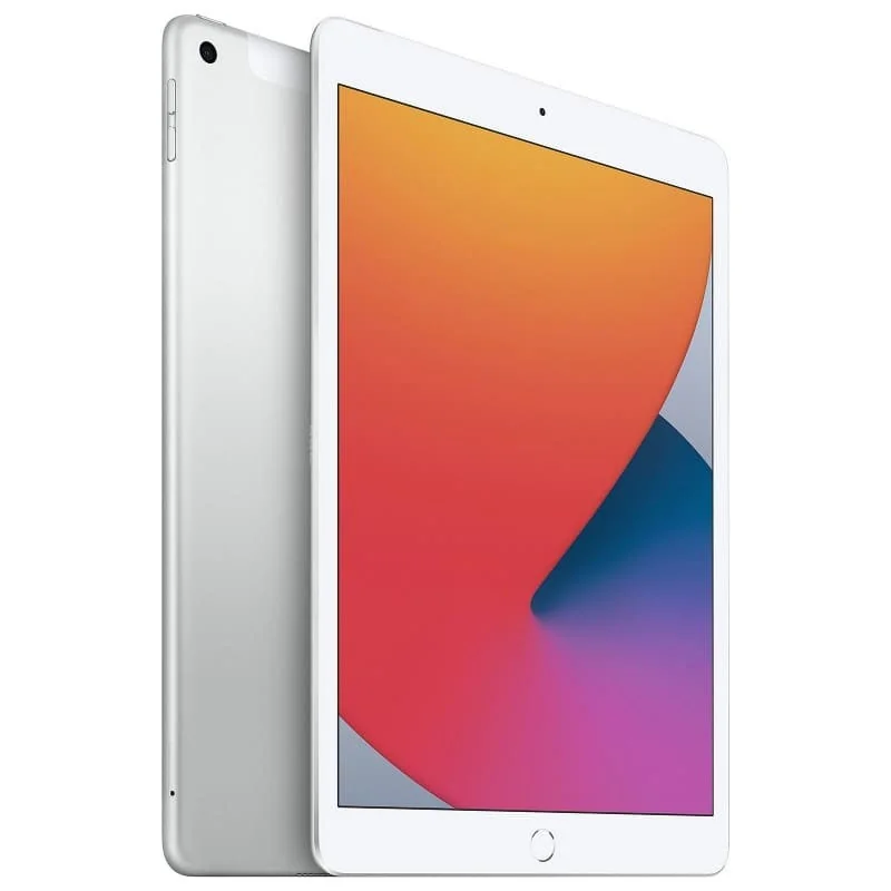 Apple iPad 8 - pouces 10,2 - Wi Fi + 4G - 128Go - Puce A12 - Argent - Garantie 1 an