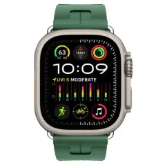 Apple Watch Ultra 2 GPS + Cellulaire - Boîtier Titane 49 mm - Sport Kilim vert