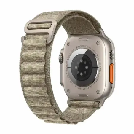 Apple Watch Ultra 2 GPS + Cellulaire - Boîtier Titane Naturel 49 mm - Alpine Sahara