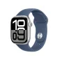 Apple Watch Series 10 GPS + Cellulaire - aluminium Argent 42 mm - Bracelet sport