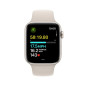 Apple Watch SE (2ème gén) GPS - Aluminium 40mm Lumière Stellaire - Sport lumière stellaire