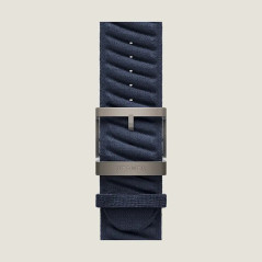 Apple Watch Hermès Ultra 2 GPS + Cellulaire - Boîtier Titane 49 mm - Bleu Nuit