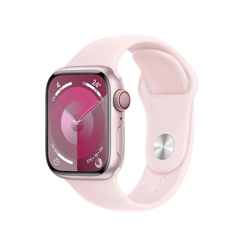 Apple Watch Series 9 GPS + Cellulaire - Boîtier en aluminium Rose 45 mm - sport Apple Watch Series 9 GPS + Cellulaire - Boîtier en aluminium Rose 45 mm - sport