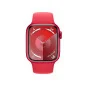 Apple Watch Series 9 GPS Boîtier en aluminium Rouge 41 mm Bracelet sport