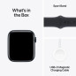 Apple Watch SE (2ème génération) GPS - Aluminium 44mm - Sport - couleur Minuit