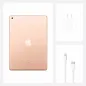 Apple iPad 8 -  pouces 10,2 - Wi Fi + 4G - 128Go Stockage -  A12 - Or - Garantie 1 An