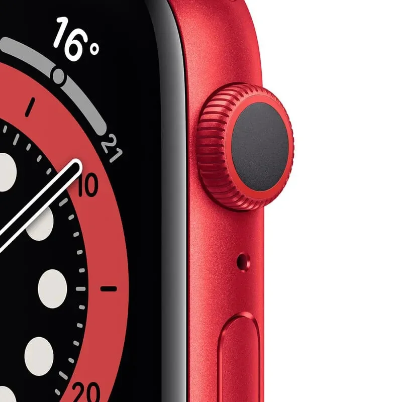 Apple Watch Série 6 GPS - Boîtier en aluminium rouge 40 mm - Bracelet sport