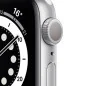 Apple Watch Série 6 GPS + Cellulaire - boîtier en aluminium argenté de 40 mm