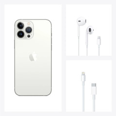 Apple iPhone 13 Pro Max - 512Go - 6,7 pouces - Poids 238g - Blanc - Garantie 1an