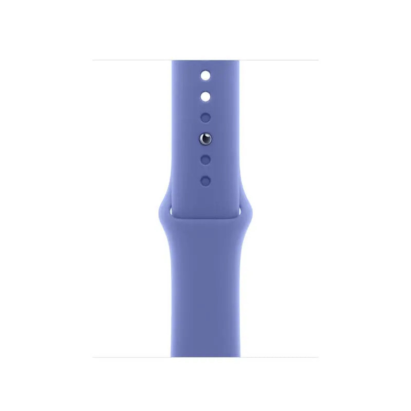 Apple Watch Bracelet - Signé Apple - Boucle Sport 40 mm - S/M - Fluoroélastomère - Couleur bleu pervenche