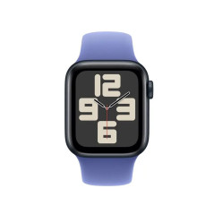 Apple Watch Bracelet - Signé Apple - Boucle Sport 40 mm - S/M - Fluoroélastomère - Couleur bleu pervenche